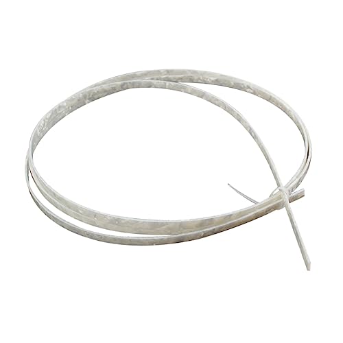Sosoport White Guitar Binding Strips Durable for Acoustic Classical Guitar Ukulele Mandolin DIY Projects Luthier Supplies