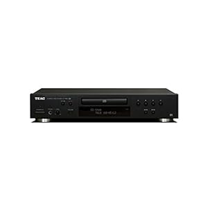 Teac CD-P650-B Professioneller HiFi separater kompakter CD-Player mit IR-Fernbedienung – Schwarz – ideal als Musik…