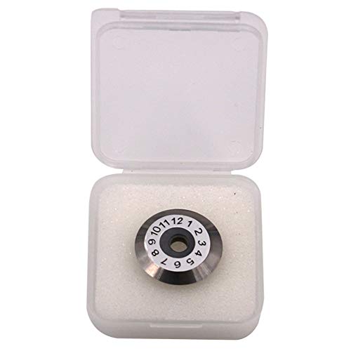 Optical Fiber Cleaver Blade for FC-6S Fiber Cleaver 12 Sides Cleaves Optical Fiber Cleaver Alloy Cut Wheel Tools