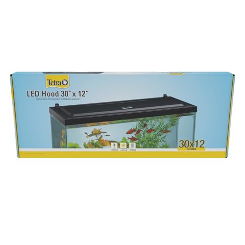 Tetra LED Hood 30 Inches by 12 Inches, Low-Profile...