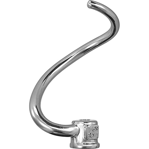 KitchenAid CROCHET PÉTRISSEUR POUR GRANDS ROBOTS PÂTISSIERS À BOL RELEVABLE - ACIER INOXYDABLE 5K7SDH