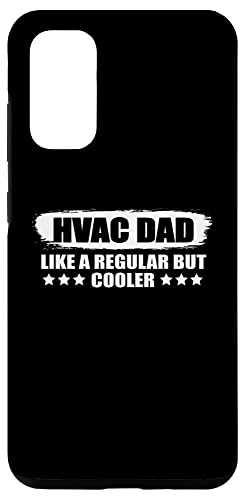 Galaxy S9 HVAC Technician Dad Mechanic Work Vintage HVAC Experts Case