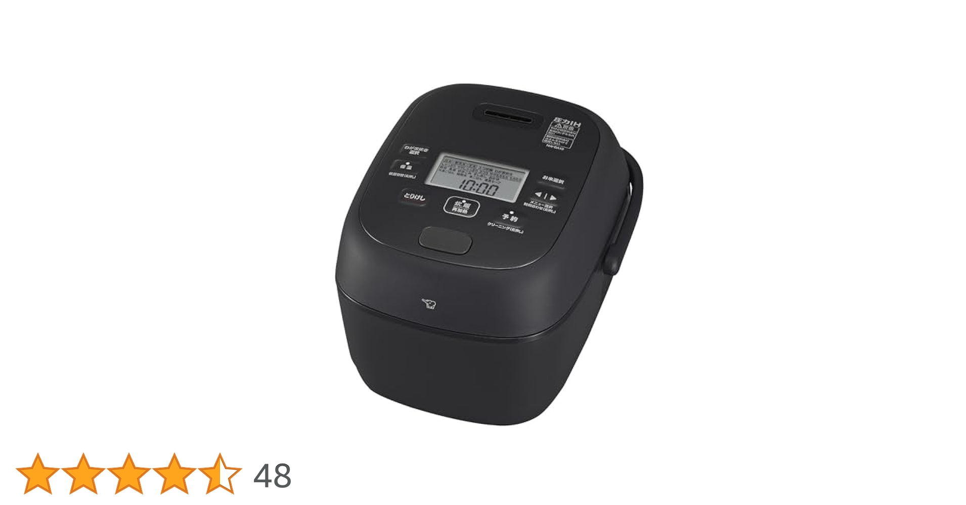 Amazon | 象印マホービン 炊飯器 5.5合 ブラック NW-BA10-BA
