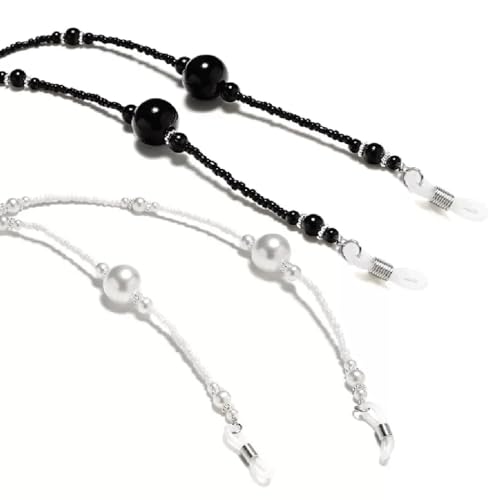 Corde à lunettes anti-chute et chaîne de lunettes antidérapante tour de cou pour femmes