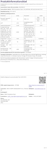 Bauknecht B7U HS51 X Unterbau-Geschirrspüler/60 CM/15 Maßgedecke/PowerClean Pro-Effektive Hochdruckdüsen/Natural Dry-Automatische Türoffnung-Bessere Trocknung/MaxiSpace-Mehr Innenraum