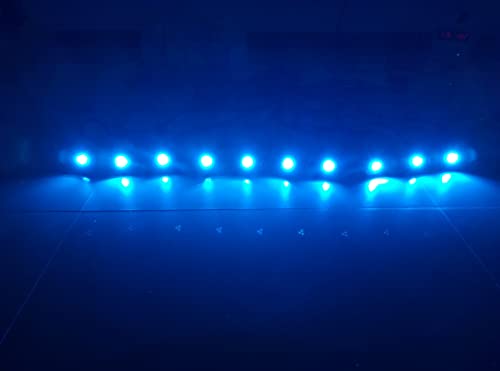 Dream Chasing 12 Pods LED Rock Light with Bluetooth Controller,Timing Function,Music Mode for Car Truck ATV UTV SUV Offroad Boat Underbody Glow Trail Rig Lamp