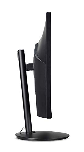Image of acer CB242Y bir 23.8 inch Full HD (1920 x 1080) IPS Zero Frame Home Office Monitor with AMD Radeon Free Sync - 1ms VRB, 75Hz Refresh, Height Adjustable Stand with Tilt & Pivot (HDMI & VGA Ports),Black