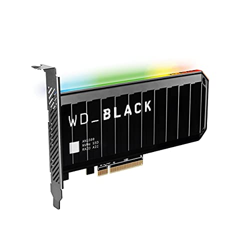 WD BLACK SSD AN1500 1TB NVMe con scheda aggiuntiva, velocità di lettura fino a 6.500 MB/s e di scrittura fino a 4.100 MB/s - Hdd - Immagine 2