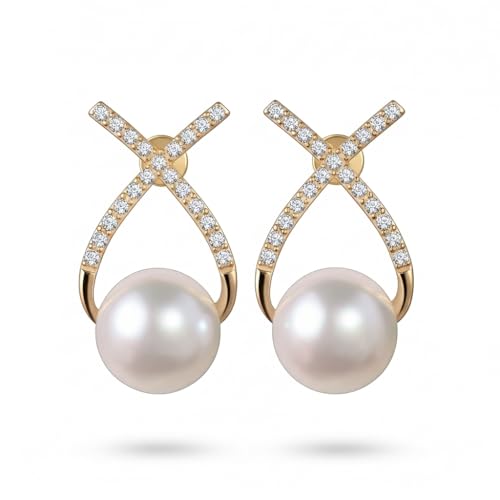 Image of ECLATS High-end cross fashion earrings for Girls and Women