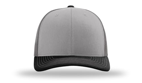 Image of Richardson 112 Trucker Hat - Premium Blank Baseball Cap, Adjustable Snapback Hat - Structured Six Panel Richardson Blank Hats