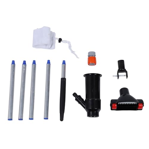 Cabezal Aspirador para Piscinas, Limpieza Portátil de Fondo y Pared, Material PVC y Aluminio - Alta Eficiencia, Tecnología de Chorro de Vacío, Uso Versátil y Fácil