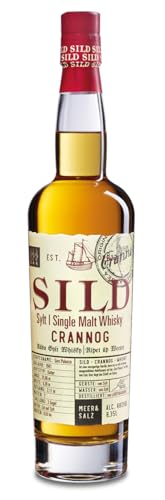 Sild Single Malt Whisky Crannog 48% vol. Spezialität aus Sylt Meer Salz (0,7l)