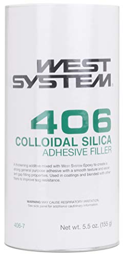 West System 406-7 Collodial Silica 5.5oz, off-white