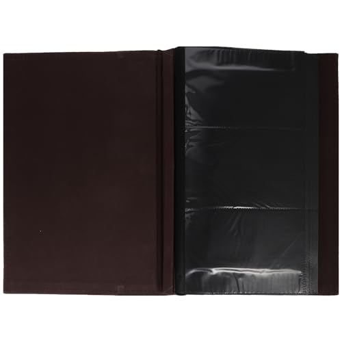 Album de scrapbooking de qualité supérieure en cuir Toyvian format A6
