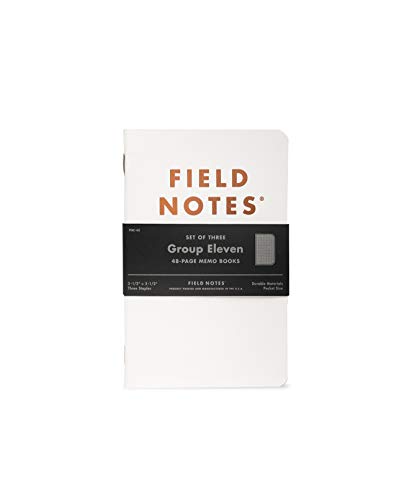 Field Notes : Groupe Eleven u0096 Lot de 3 cahiers mémo à pois 8,9 x 14 cm