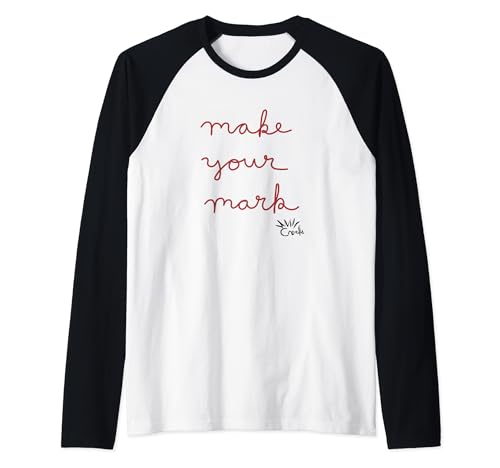 T-shirt Disney Cruella baseball raglan noir et blanc imprimé graphique
