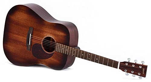 DITSON D-15-AGED Dreadnought Guitare acoustique - Les Beatles, Paul McCartney, John Lennon, RIngo Starr, George Harrison DITSON D-15-AGED Dreadnought Guitare acoustique – Image 8