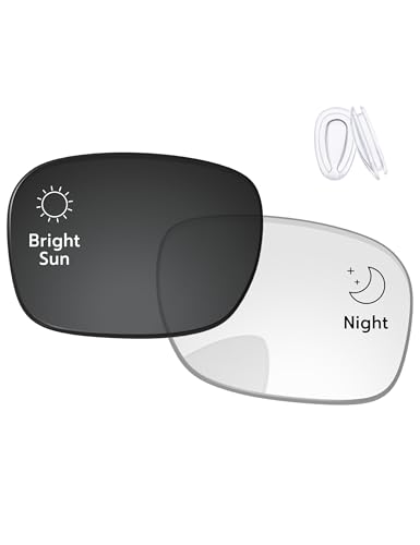 Image of Replacement Lenses & Nose Pieces for Oakley Holbrook Metal OO4123 55mm - Precision Fit, UV Block & Impact Resistant
