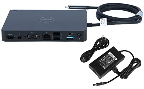 Docking station Dell WD15 - K17A per molti modelli Dell USB-C Inspiron 13/15/17 Latitudine 11/7275/...