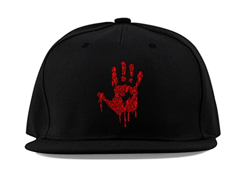 Casquette zombies en coton pour Halloween, le cadeau idéal style visière plate unisexe