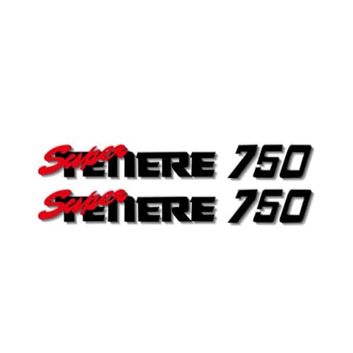 Autocollants réfléchissants moto Yamaha Super Tenere 750 anti-pluie pour réservoir et casque