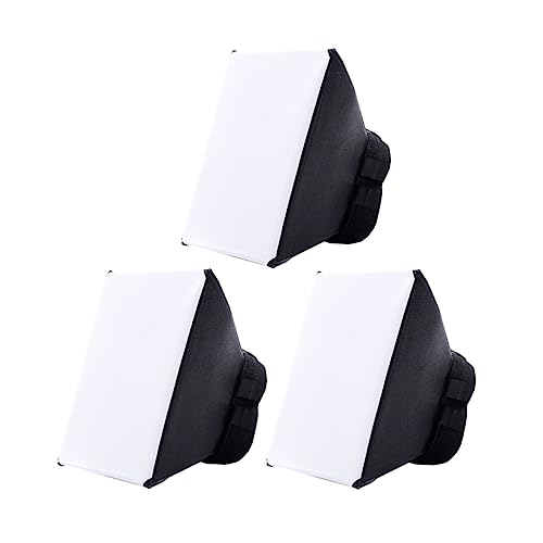 Happyyami 3pcs Soft Box Soft Light Cover Diffuser Accessories