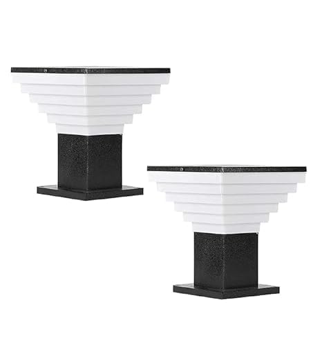 Light4Life Gate Lights for Outdoor Waterproof, Gate Lamps for Main Gate, Pillar Light, Farmhouse Boundry Light and Decorative Outdoor Wall Lamps (Pack of 2)-picture-18