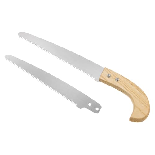 HARFINGTON Serra de poda manual com lâmina de substituição, serra manual de 20 cm, cortador de galho
