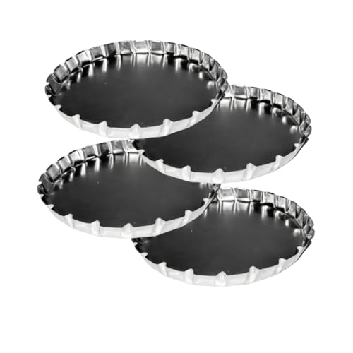 Generico Tegame Artigianale in Latta Originale per Focaccia Barese Ø 30 cm – Fatto a Mano in Puglia – Teglia Tradizionale Made in Italy – Cottura Perfetta Croccante (confezione da 1)