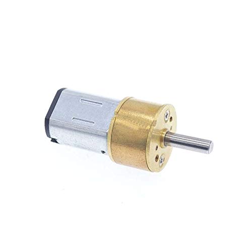 Arrancador electrónico DC DIY N20 12V Speed Gear Arrancador electrónico 60-600RPM Reducción Gear Arrancador electrónico Reductor de engranajes de metal eléctrico Arrancador electrónico para coche