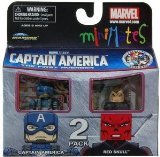 Marvel MiniMates Series 40 Mini Figure 2Pack Captain America Red Skull