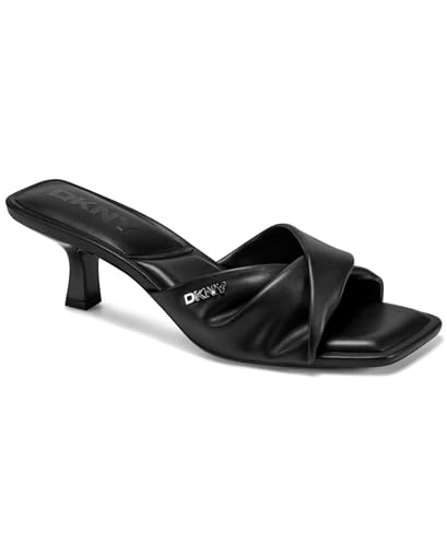 Image of DKNY Womens Jolaine Twist Heel Sandal Mule