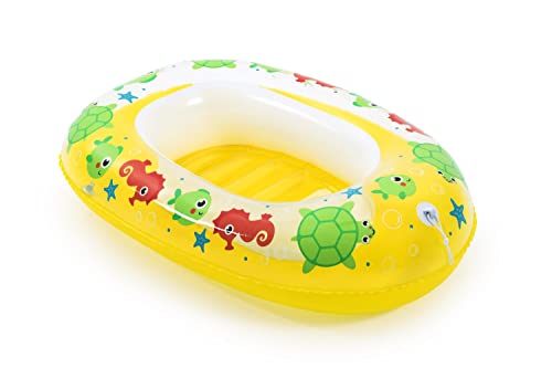Bestway BW34037-20 aufblasbares Schlauchboot für Kinder Kiddie Raft, Sortiert 102 x 69 cm