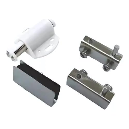 Par Mini Dobradiça Vitrine Rack Com Batedor Magnético Vidro Imantado