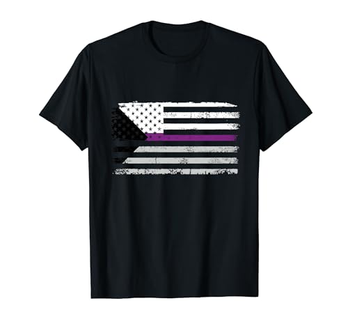 Demisexual USA Flagge T-Shirt