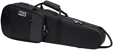 Protec MX044 4/4 Violin Shaped MAX Case, Black