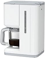 Tefal CM6931 Sense Filterkaffeemaschine | Digital-Anzeige | Glaskanne mit Deckel | Kapazität für 10 bis 15 Tassen | Aroma-Funktion | Warmhaltefunktion | Tropf-Stopp | Weiß – Ansicht 3