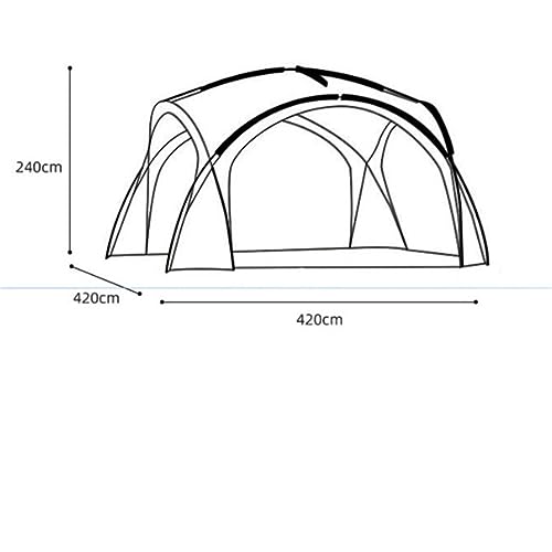Tente de camping étanche pour éviter l'humidité du sol extérieur - 5
