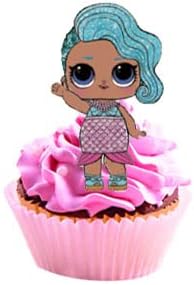 Miniatura 7 de 24 adornos para tartas para niños, decoración de pasteles, suministros de fiesta de cumpleaños para niños (1)