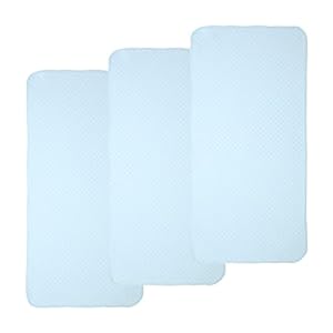 Pleasant Boulevard | Portable Waterproof Baby Changing Pad Liner, Washable Reusable Changing Table Cover Made with…