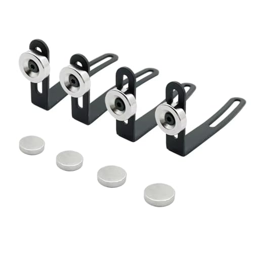 Pièces de mise à niveau coque métallique et support en L aimanté pour RC 1/10