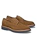 Johnston & Murphy Jenson Plain Toe Lace-Up Dress Casual Shoe, Snuff Suede, 9 M