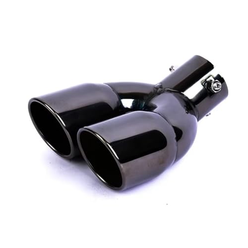 Double embout d'échappement 60mm pour rénover un pot arrière abîmé ou rouillé