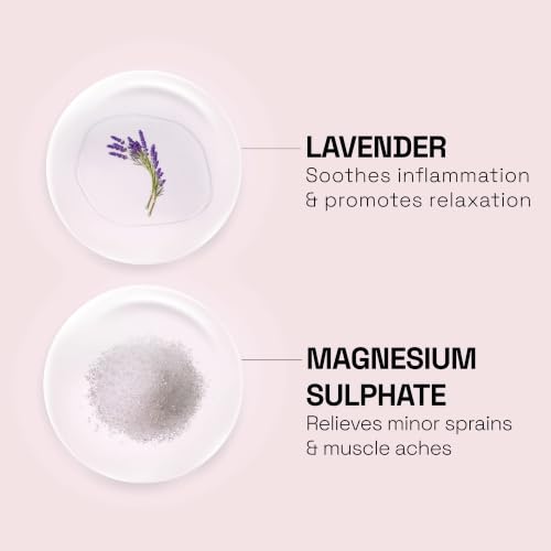 Image of Soulflower Epsom Salt for Foot, Bath & Body Spa, Swelling & Soreness, Relaxing, Muscle Pain Relief | 100% Pure USP Grade Epsom Salt| Pure Lavender Essential Oil 1 kg (Pack of 1)