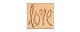 Tandy Leather Craftool 3-D Stamp Love 8675-00