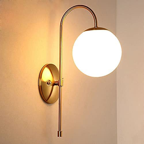 Image of Wall Lamp Chandelier Pendant Light, Home Decor for Bedroom, Living Room, Hallway, Cafe, Hotel, Restaurant (J Wall LAMP with LED Bulb Pack of 1)