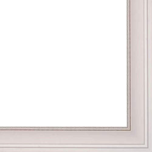 Picture Frame Moulding (Wood) 100ft Bundle - Traditional White Finish - 1.125