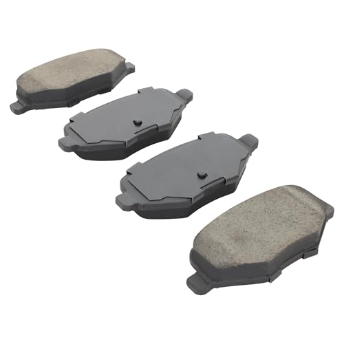 Image of QUALITY-BUILT Rear Ceramic Brake Pads, Premium 1001-1377AC, Compatible with 2013-2019 Ford /Lincoln (Flex,MKT,Taurus)