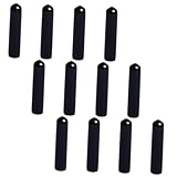 Operitacx 12個 酒塞帽 ワイン注ぎ口カバー ゴム製防塵キャップ ボトル用注ぎ口保護カバー 汎用リキュールディスペンサー対応 容器口保護用品