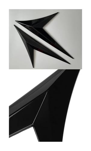 Guardabarros con ventilación decorativa negra para optimizar el diseño visual de tu Toyota 2